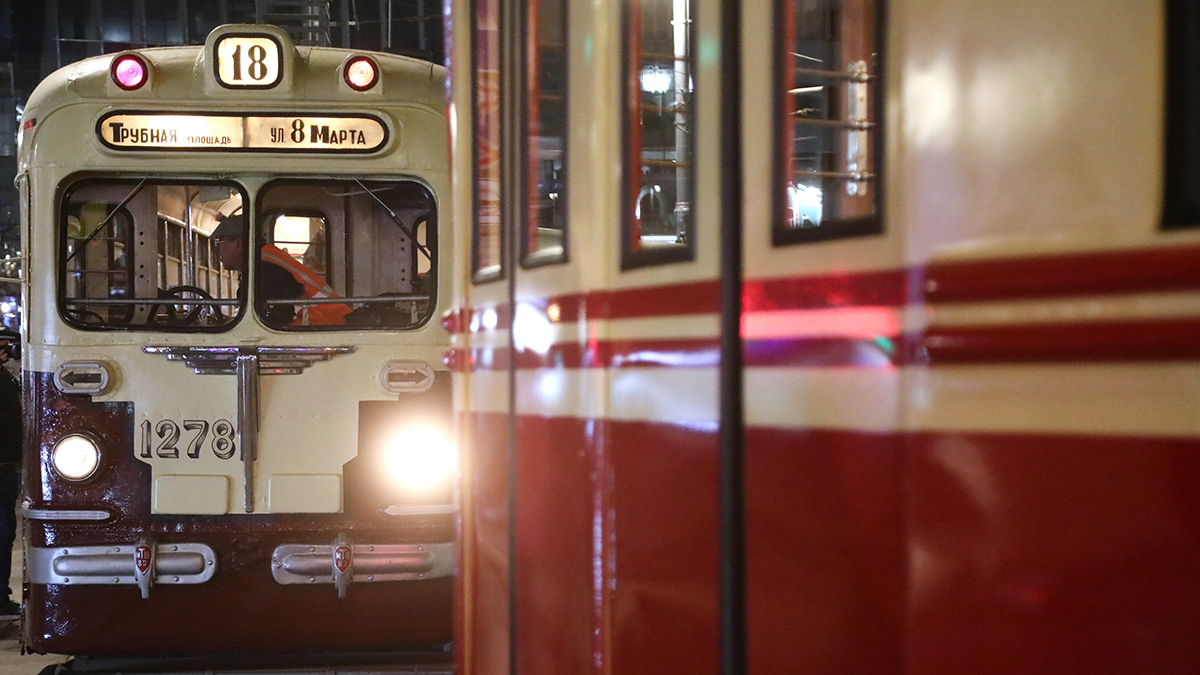 Парад трамваев в Москве пройдет 19 апреля