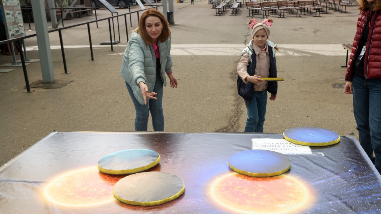 «Космические испытания» провели для посетителей филиала Музея Победы