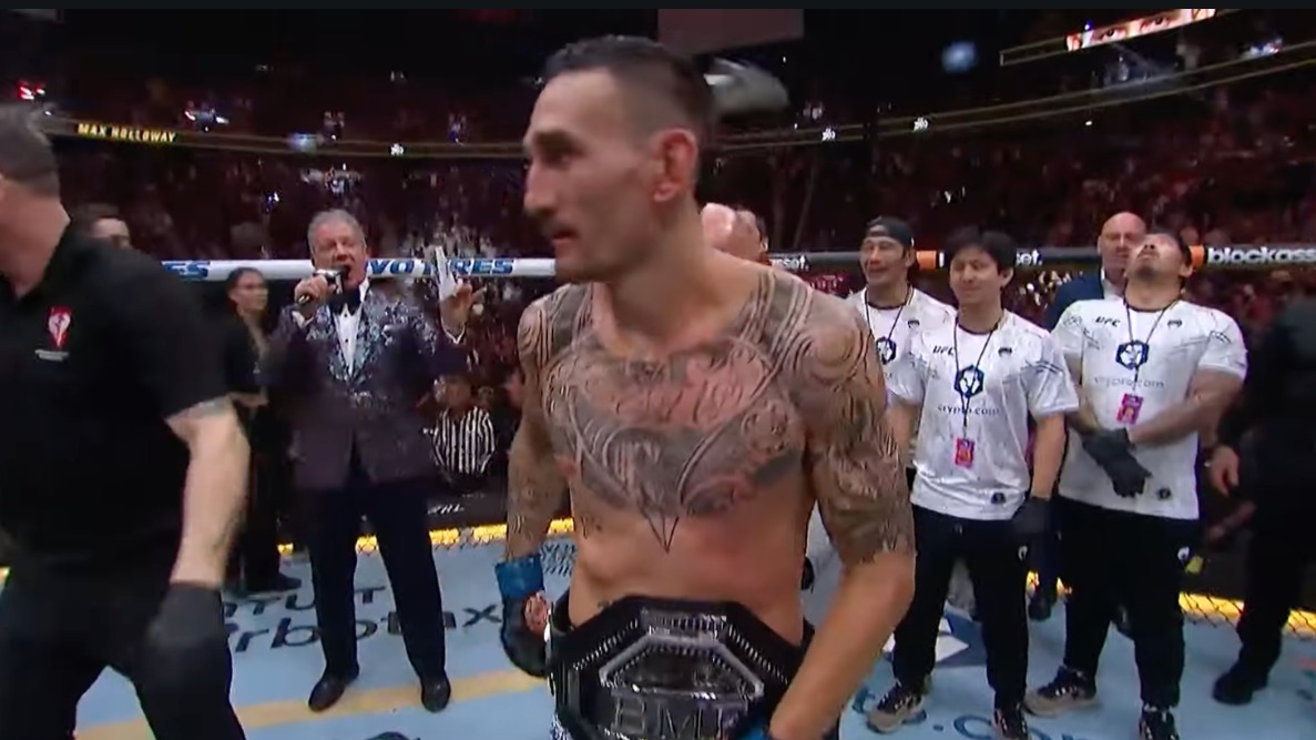 Боец UFC Холлоуэй нокаутировал Гэтжи за титул «Самого опасного ублюдка»