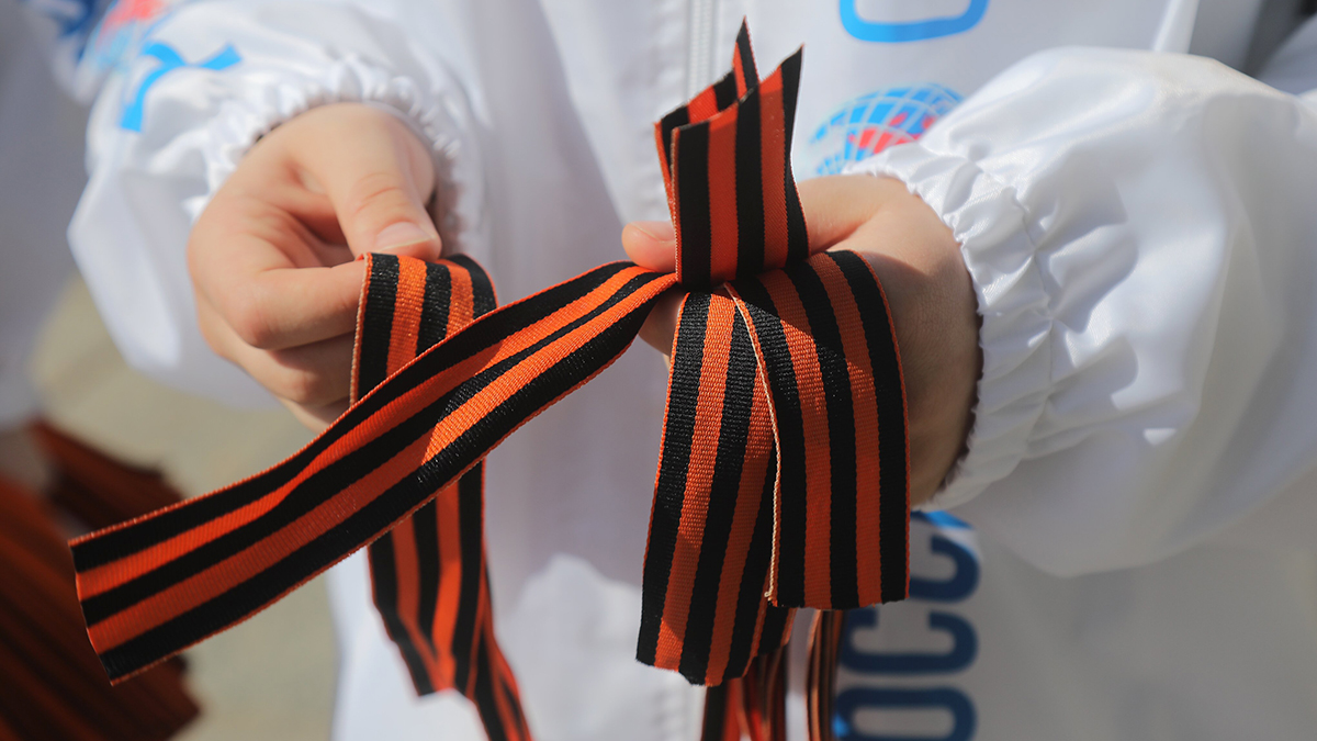 Акция «Георгиевская лента» стартует в Москве 24 апреля