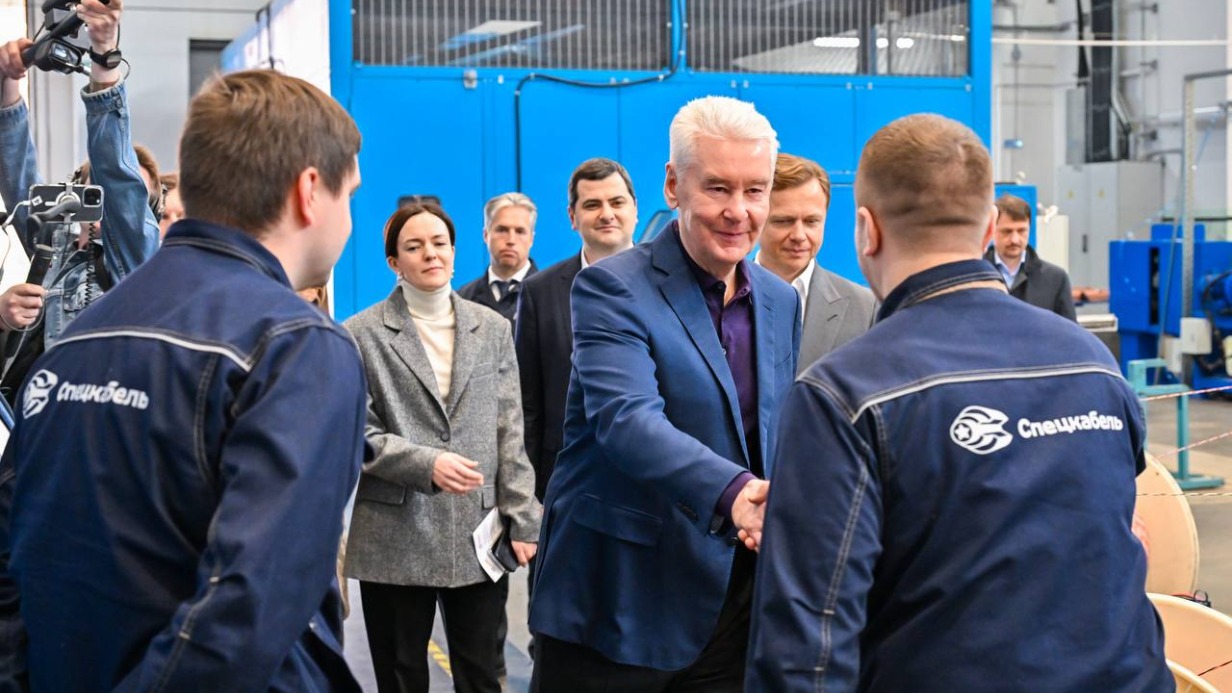 Собянин: Производство обрабатывающих отраслей Москвы увеличилось на 17 процентов