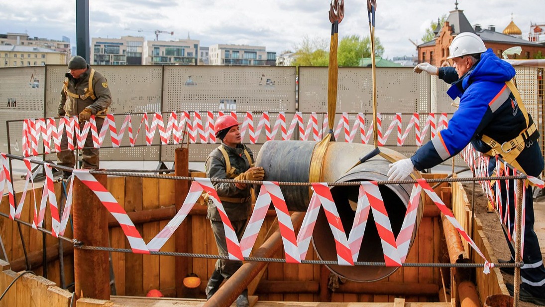 Собянин: Завершена реконструкция газопровода под Водоотводным каналом