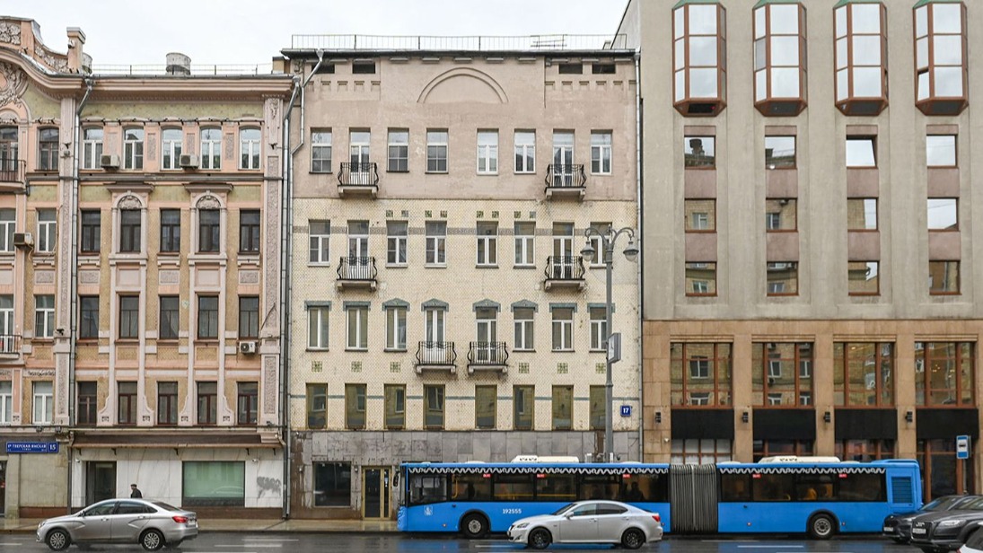 Дом 1908 года постройки отреставрируют в Тверском районе столицы