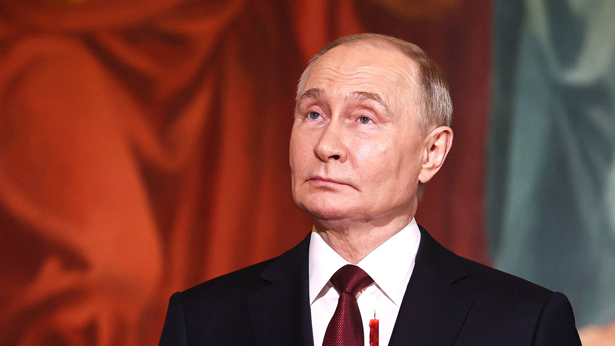 Путин поздравил россиян со светлым праздником Пасхи