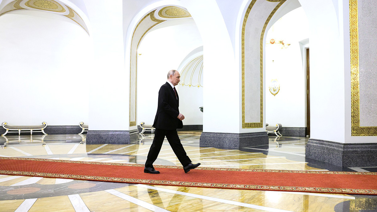 Инаугурация президента России Владимира Путина началась в Кремле