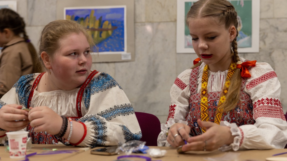 Около 400 детей стали участниками Пасхального фестиваля в Музее Победы