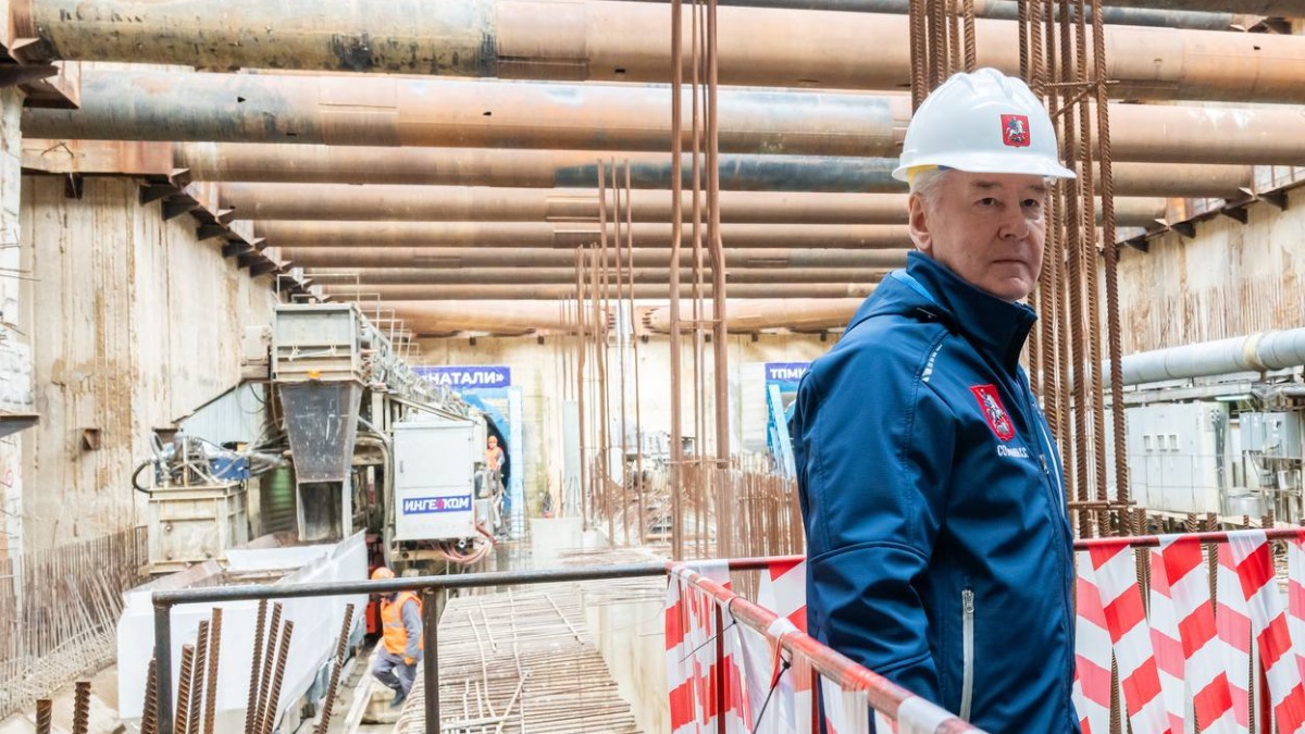 Собянин дал старт проходке тоннелей Рублево-Архангельской линии метро