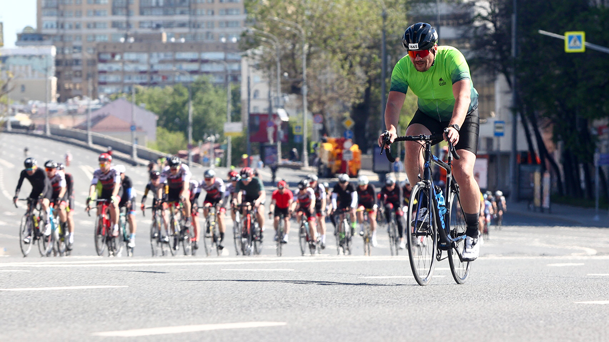 В центре Москвы 30 июня временно изменится схема движения транспорта из-за велогонки
