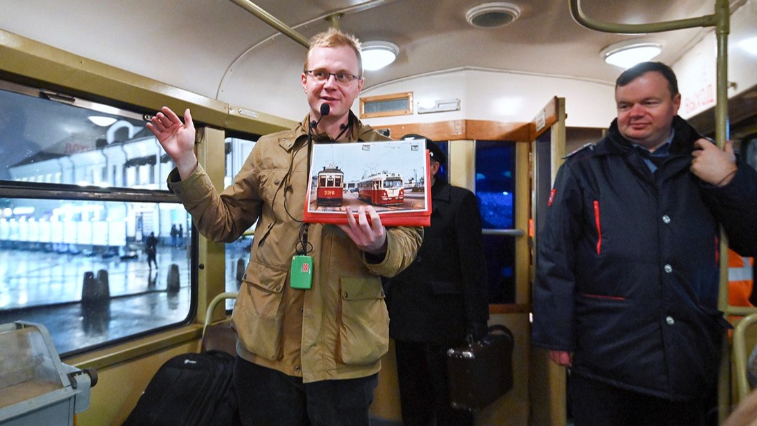 Москвичей пригласили на экскурсию на знаменитом ретротрамвае «Татра-Т2»