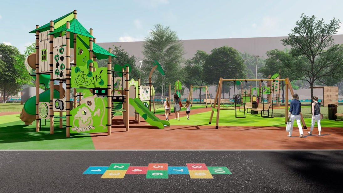 Специалисты благоустроят сквер в районе Отрадное