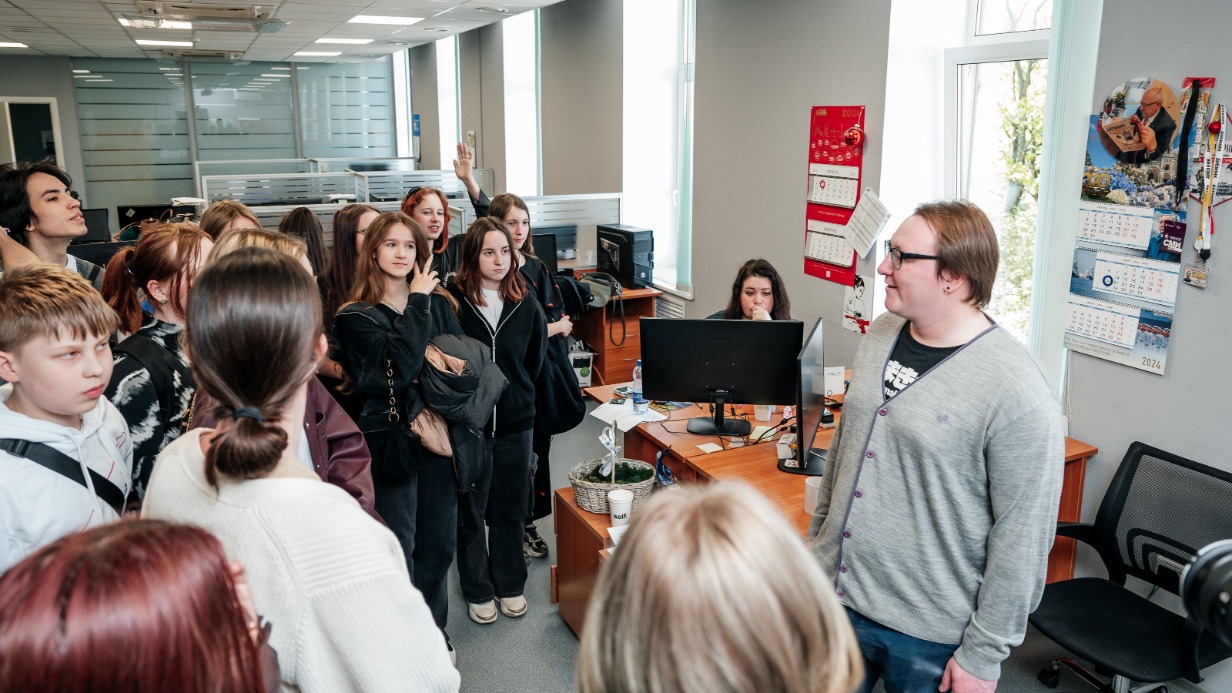 Состоялась экскурсия в газету «Петербургский дневник»