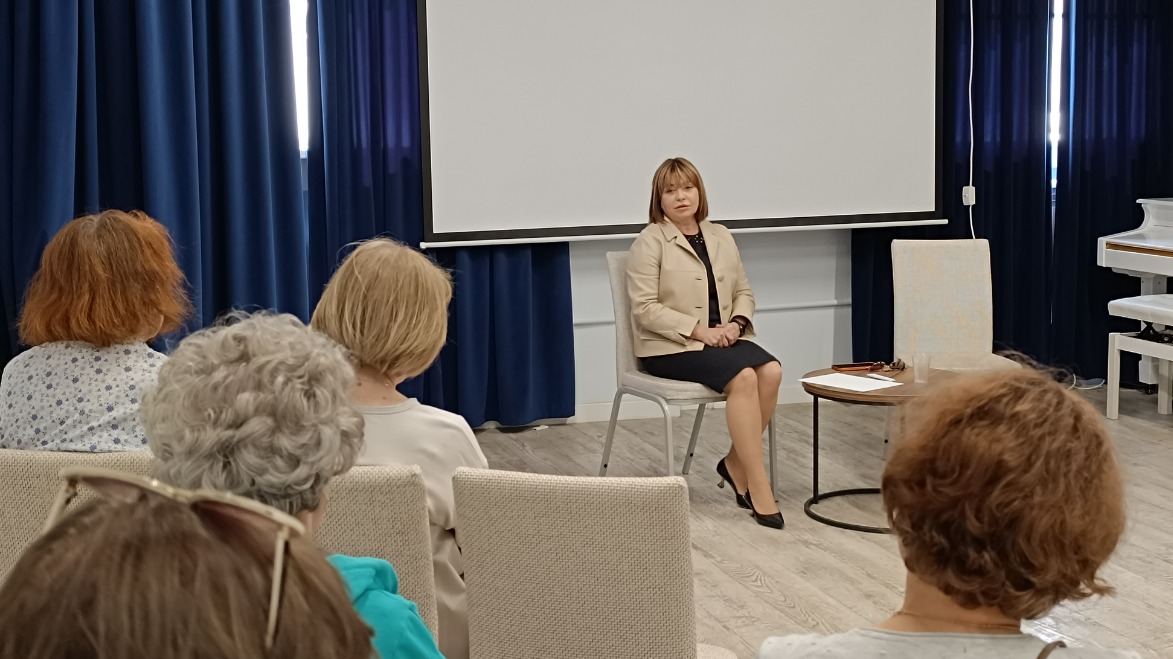 Участникам «Московского долголетия» рассказали о профилактике гипертонии