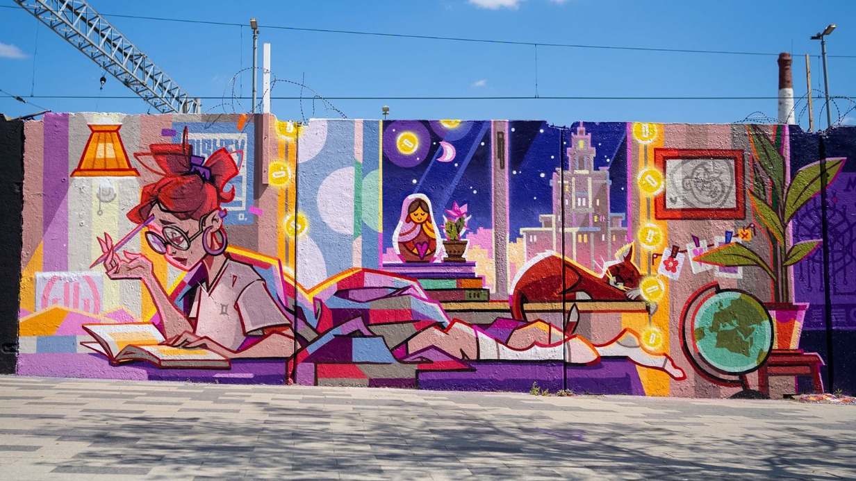 Лучшие граффити выставки «Нетстен» выберут в проекте «Активный гражданин»