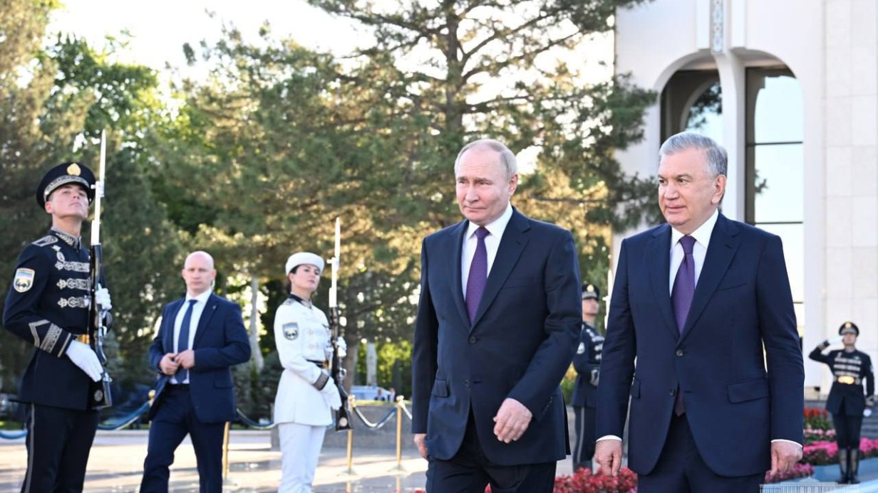 Путин завершил государственный визит в Узбекистан
