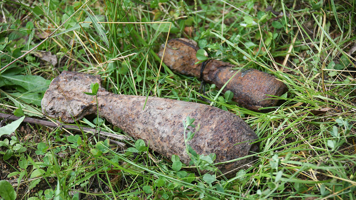 Саперы обезвредили минометную мину времен ВОВ в Подмосковье