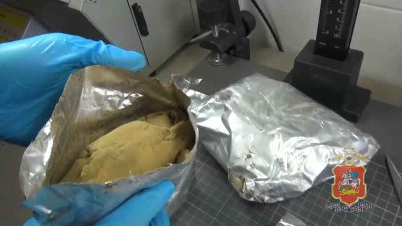 Тайник с более чем килограммом наркотиков нашли в лесу в Подмосковье