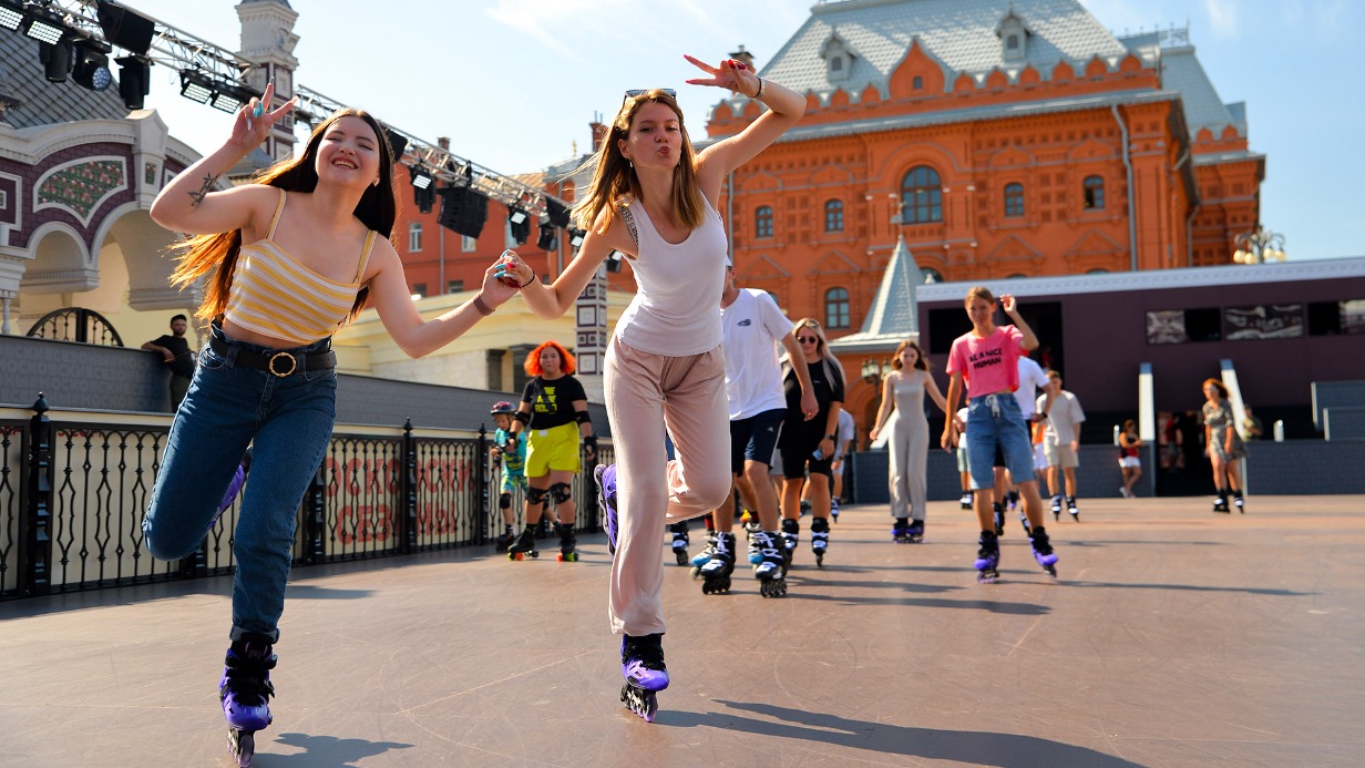 Скейт-парки и роллердром «Московских сезонов» уже посетили около 11, 5 тысячи человек