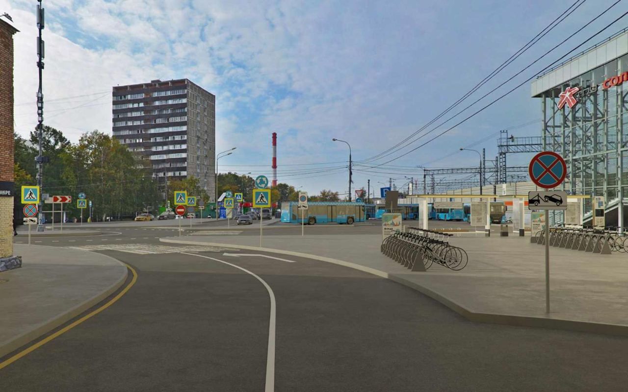 Собянин: Территории около четырех станций МДЦ-4 будут благоустроены