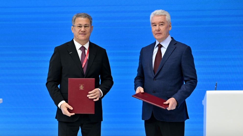 Собянин: Москва и Башкортостан обменяются опытом в сфере улучшения инвестклимата