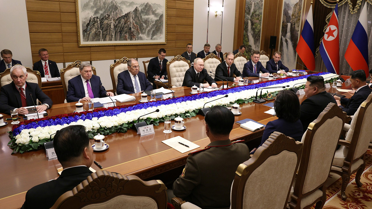 Путин: Договор между РФ и КНДР предусматривает взаимную помощь при агрессии