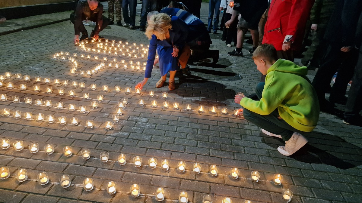 Акция «Свеча памяти» прошла в филиалах Музея Победы