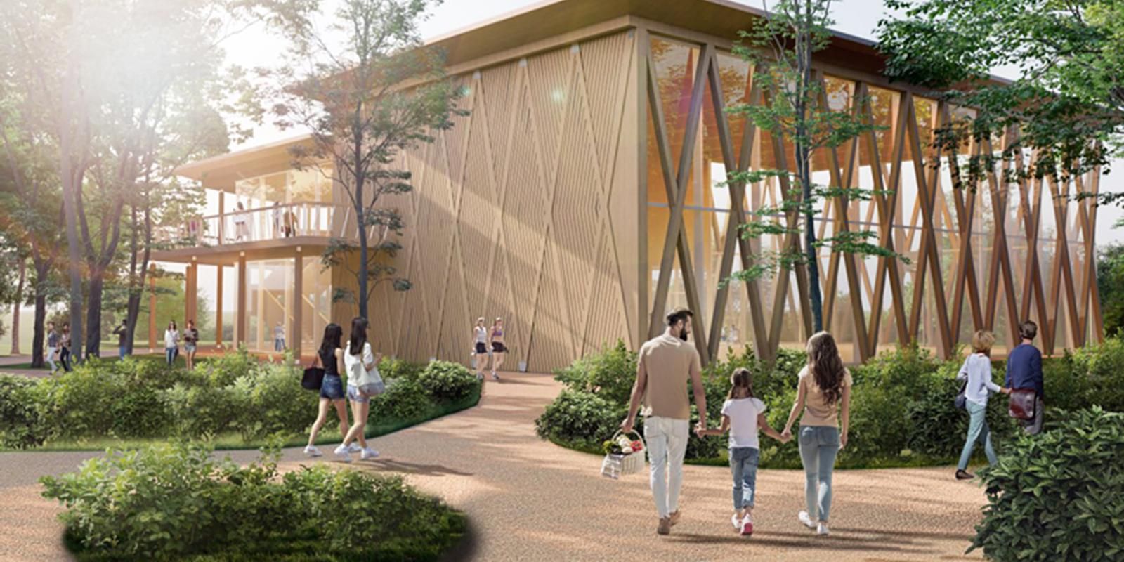 Всесезонный спортивный павильон построят в Нескучном саду