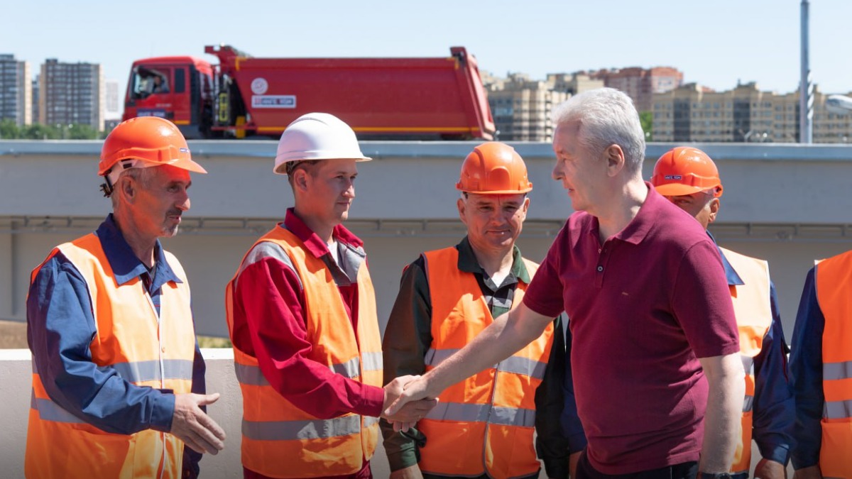 Сергей Собянин сообщил о планах развития дорожного каркаса ТиНАО