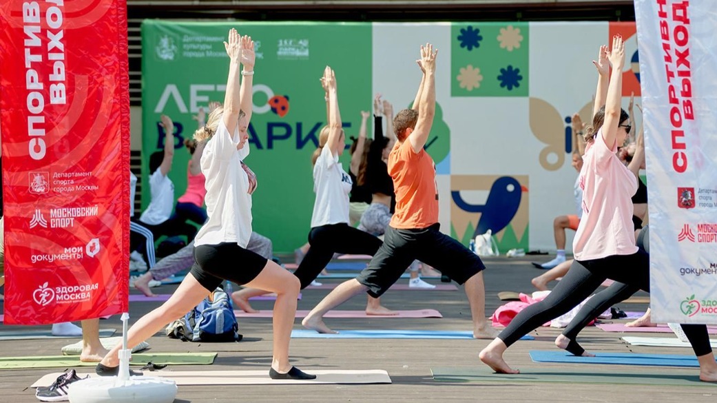 В Москве открылись 72 новые площадки для бесплатных тренировок на свежем воздухе