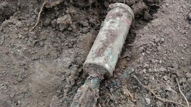 Житель Подмосковья нашел на даче авиабомбу времен ВОВ