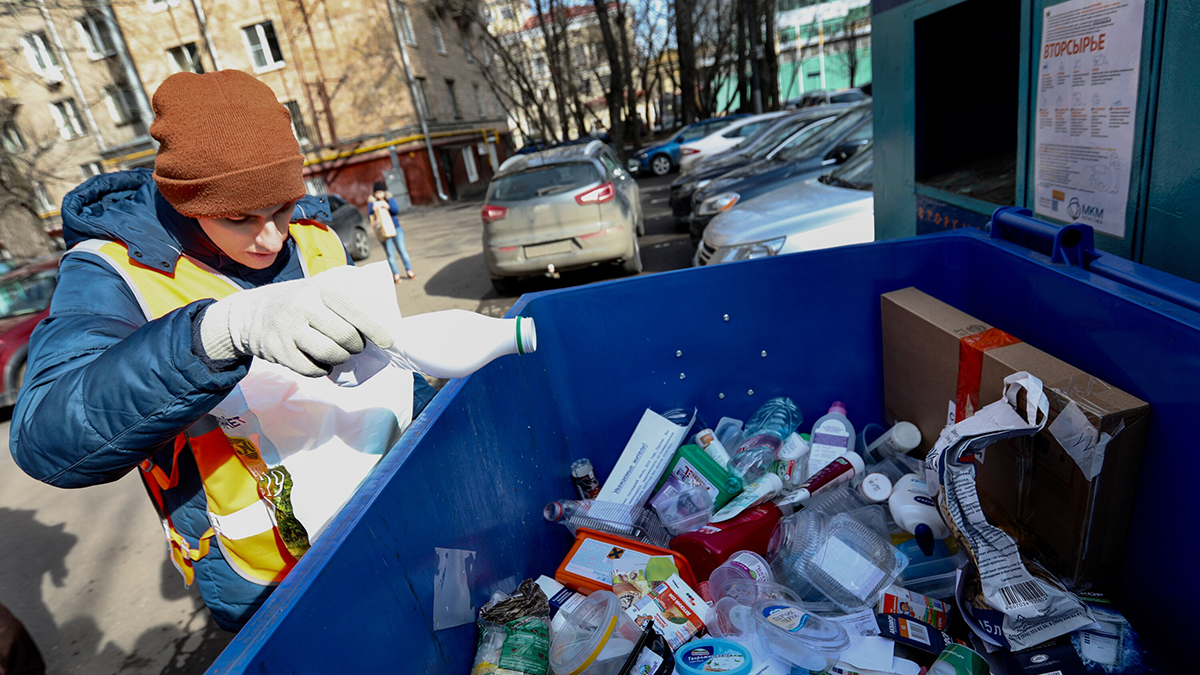 Около 1,2 миллиона тонн вторсырья собрали в столице за девять месяцев 2024 года