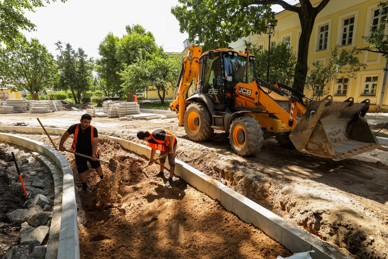 Более половины работ выполнено по благоустройству Музея декоративного искусства
