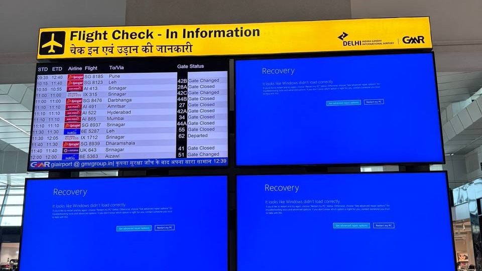 Что известно о глобальном техническом сбое в работе мировых аэропортов