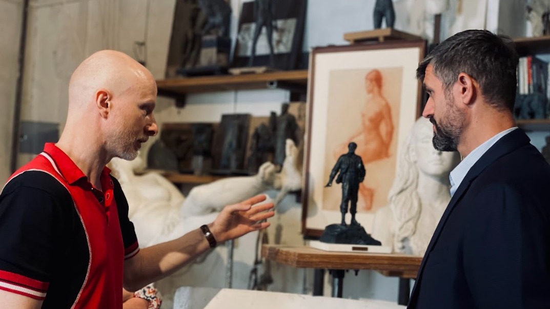 Концепцию мемориала Победы в Царицыне обсудили со скульптором