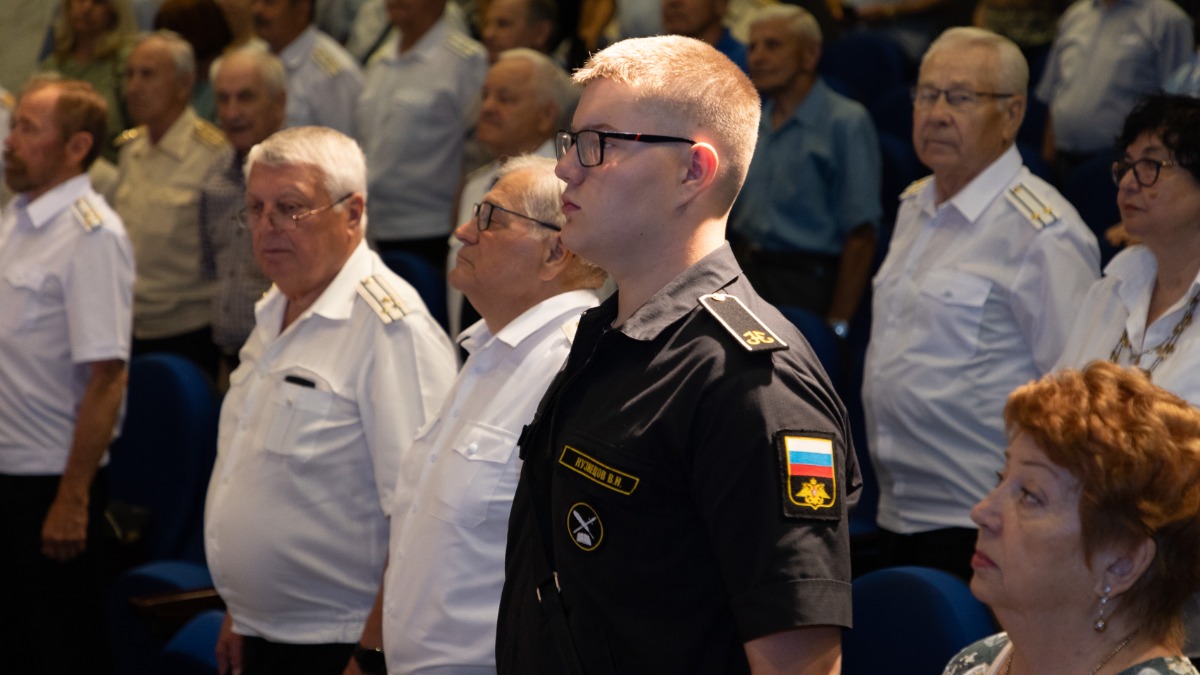 В Музее Победы прошла встреча ветеранов ВМФ