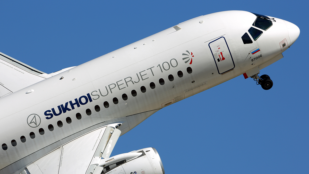 Пожар и проблемы с шасси: сразу пять инцидентов с Superjet 100 произошло за день