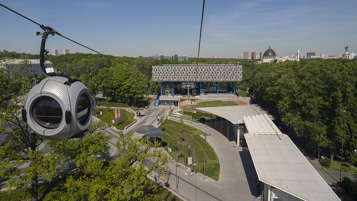 Канатная дорога на ВДНХ возобновила свою работу