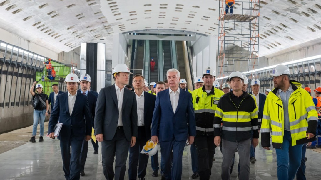 Сергей Собянин рассказал о строительстве станций Троицкой линии метро