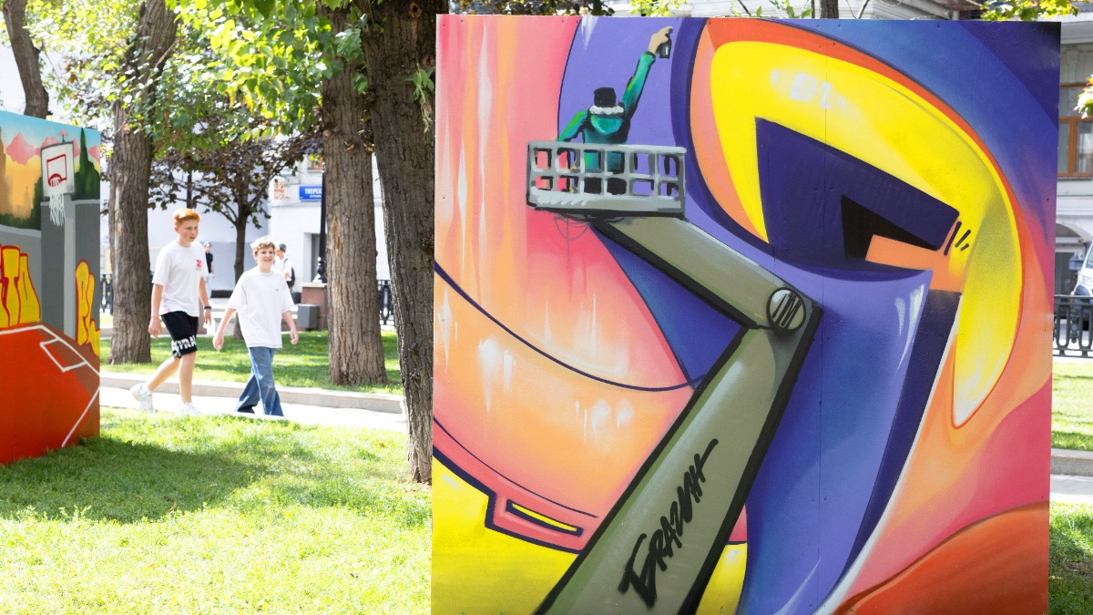 Стартовало голосование за лучшие граффити Тверского бульвара в рамках форума-фестиваля «Москва 2030»