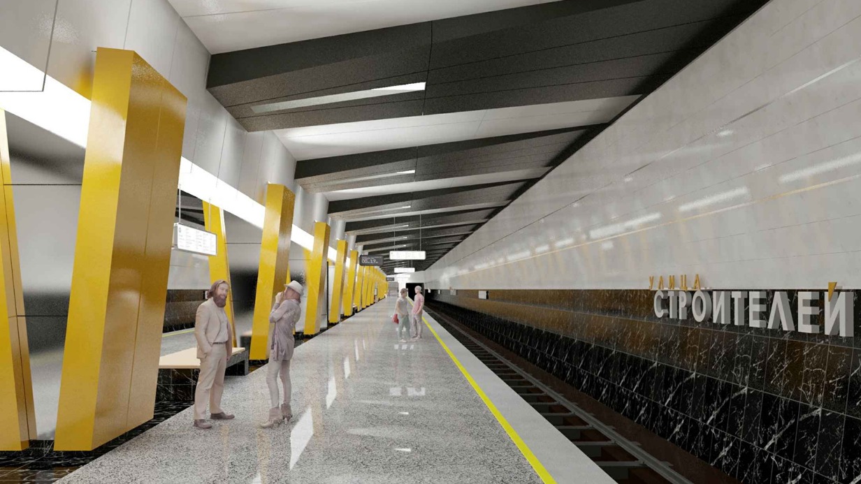 Проект станции метро «Вавиловская» Троицкой линии метро