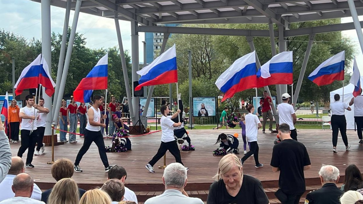 В Москве состоялась реконструкция олимпийского забега