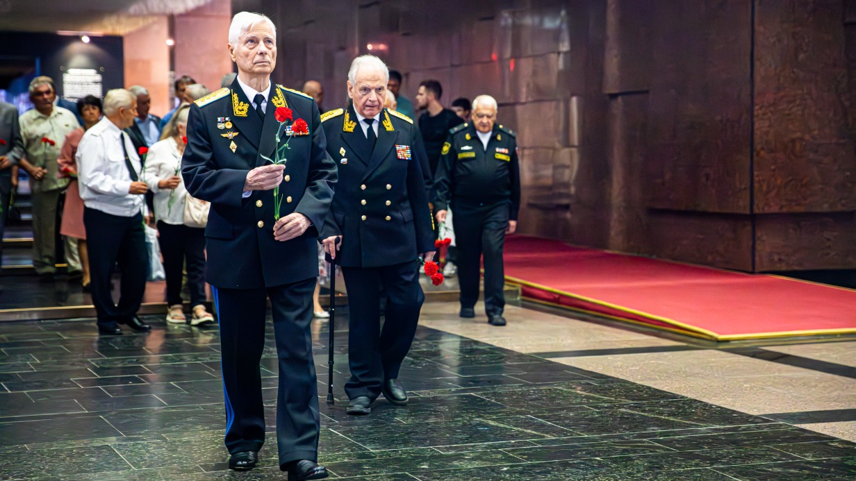 Офицеры авиации ВМФ встретились в Музее Победы