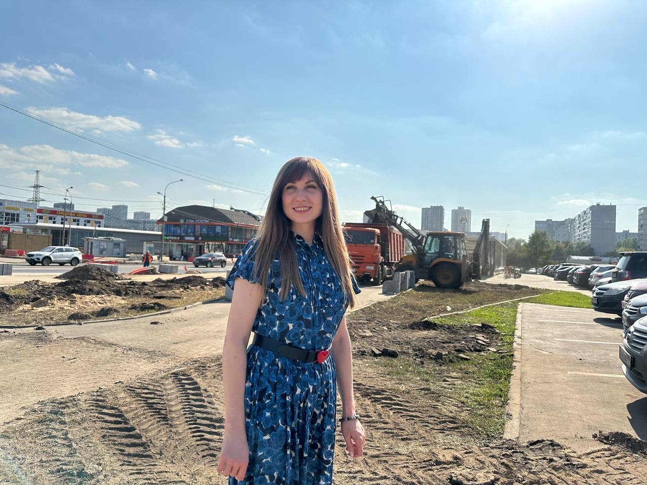 Лариса Картавцева оценила темпы работ по благоустройству ТПУ «Бибирево»