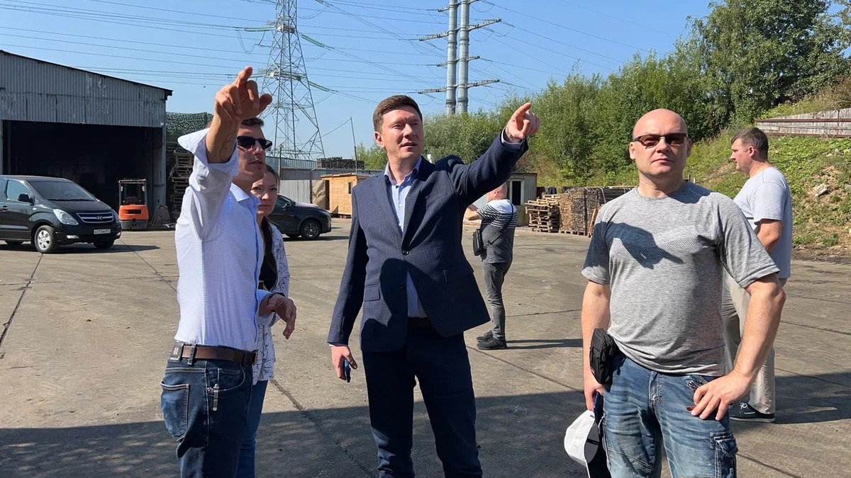 Депутат МГД Александр Козлов провел инспекцию очистных сооружений в д. Николо-Хованское