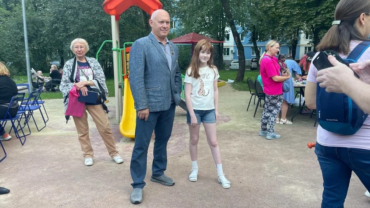 Космонавт Олег Артемьев: Жителям нравятся изменения в Покровском парке