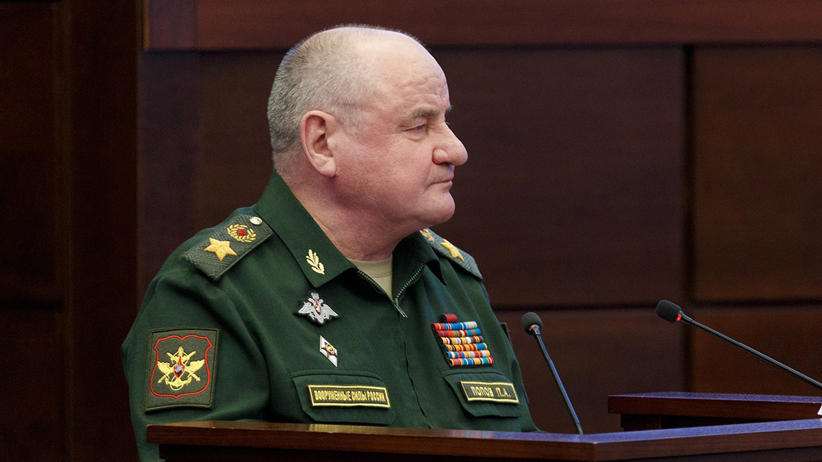 Военный суд рассмотрит дело экс-замминистра МО РФ Попова