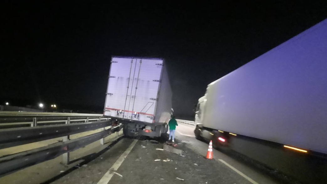 Прокуратура показала кадры с места смертельной аварии на ЦКАД в ТиНАО