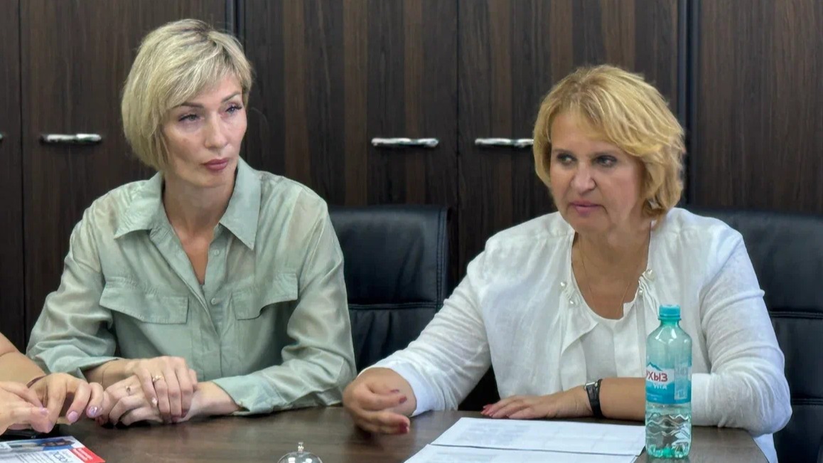 Людмила Гусева рассказала жителям Щербинки о мерах социальной поддержки многодетных семей