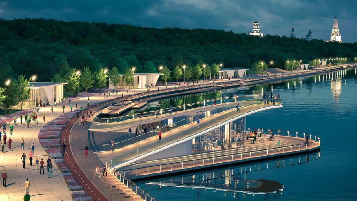 Собянин: Еще 36 набережных Москвы будут приведены в порядок до 2030 года 