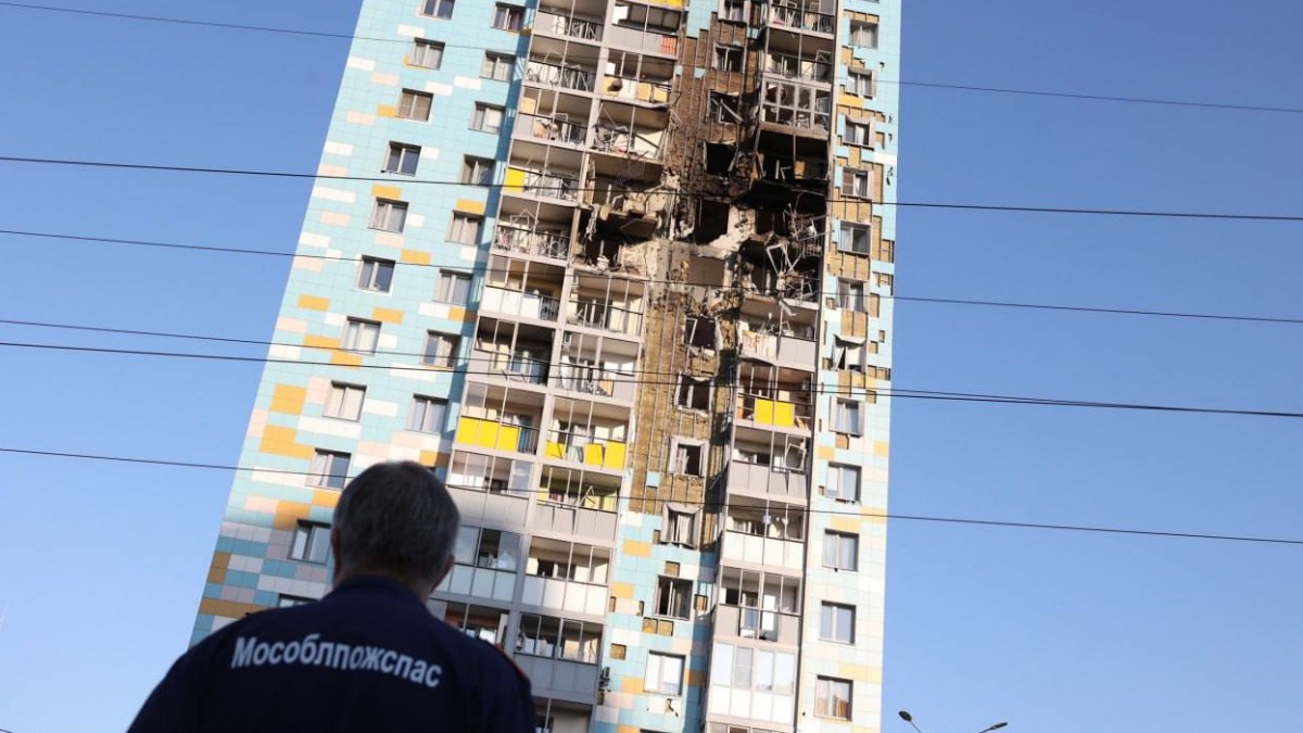 Более 50 квартир пострадали при атаке беспилотника ВСУ в Раменском