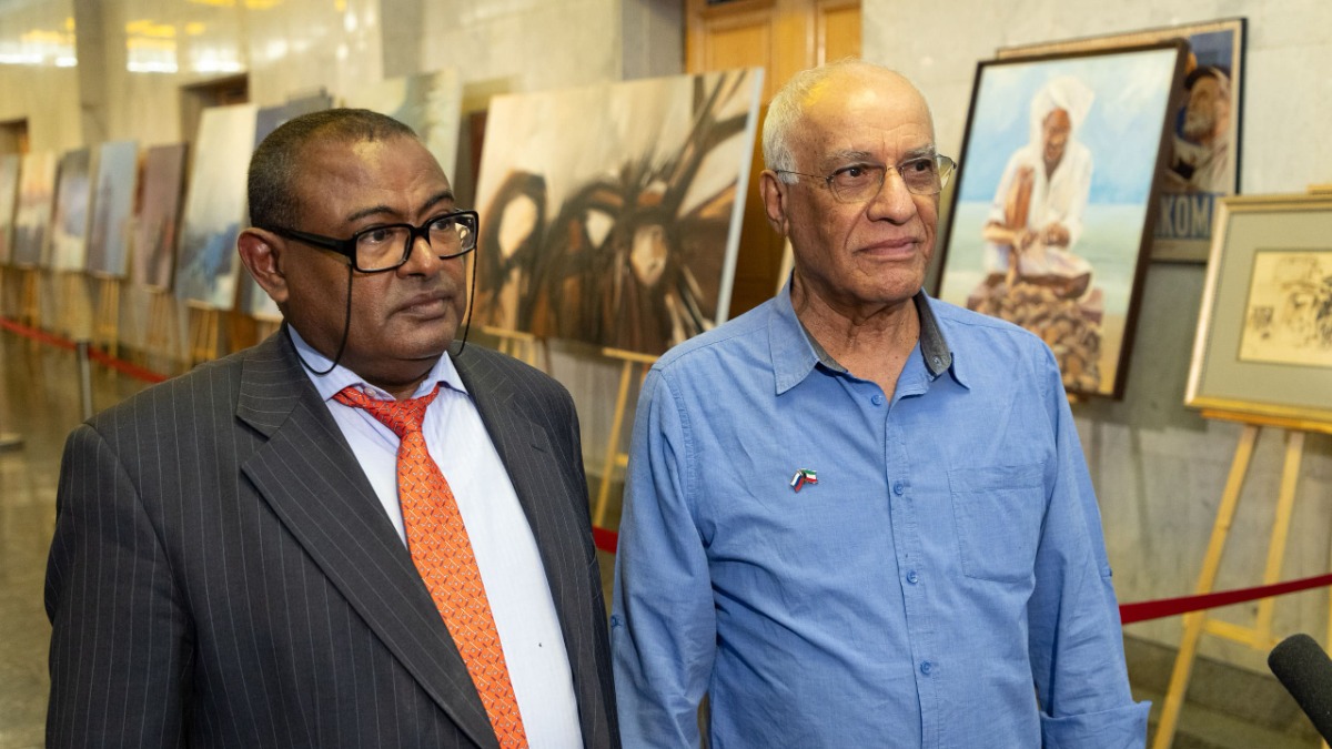 Художник из Кувейта представил автобиографический фильм в Музее Победы